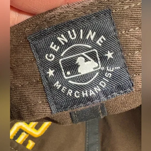 47 Brand San Diego Padres Brown and Gold Logo Cap - Picture 5 of 6